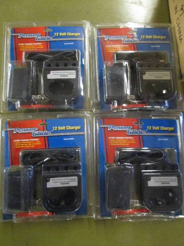 lot 27 image: 4 new power glide 12 volt battery c...
