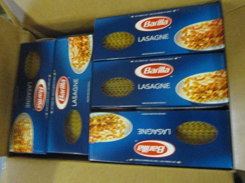 lot 49 image: 1 case of barilla lasagne noodles 2...