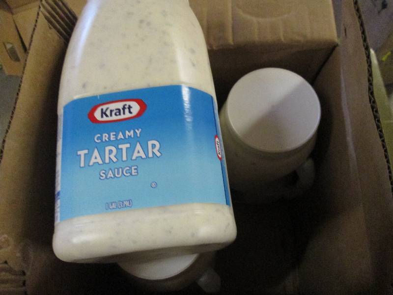 lot 77 image: 1 case 41 gallon kraft creamy tart...