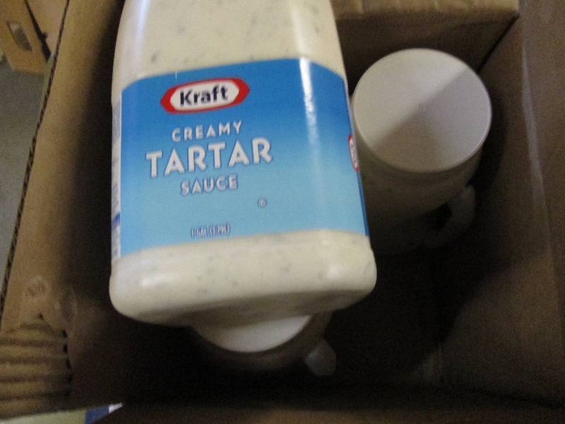 lot 80 image: 1 case 41 gallon kraft creamy tart...