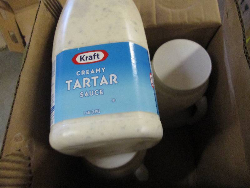 lot 81 image: 1 case 41 gallon kraft creamy tart...
