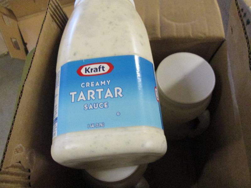lot 83 image: 1 case 41 gallon kraft creamy tart...