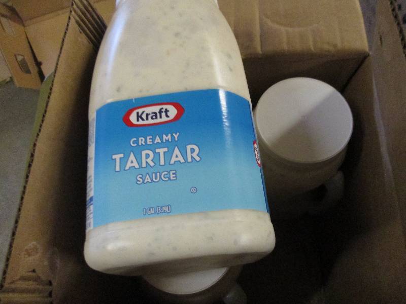 lot 84 image: 1 case 41 gallon kraft creamy tart...