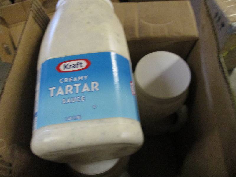 lot 88 image: 1 case 41 gallon kraft creamy tart...