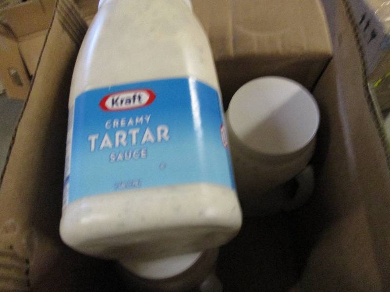 lot 93 image: 1 case 41 gallon kraft creamy tart...