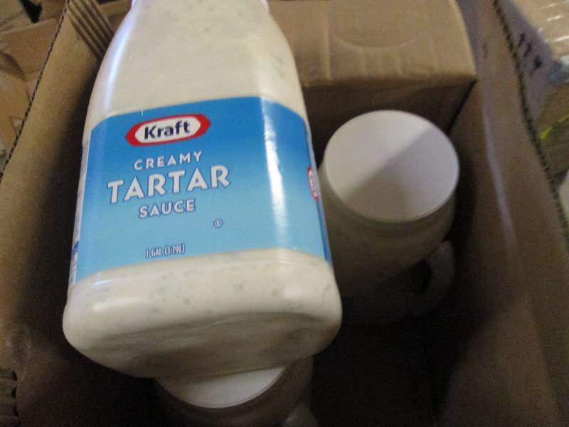 lot 99 image: 1 case 41 gallon kraft creamy tart...