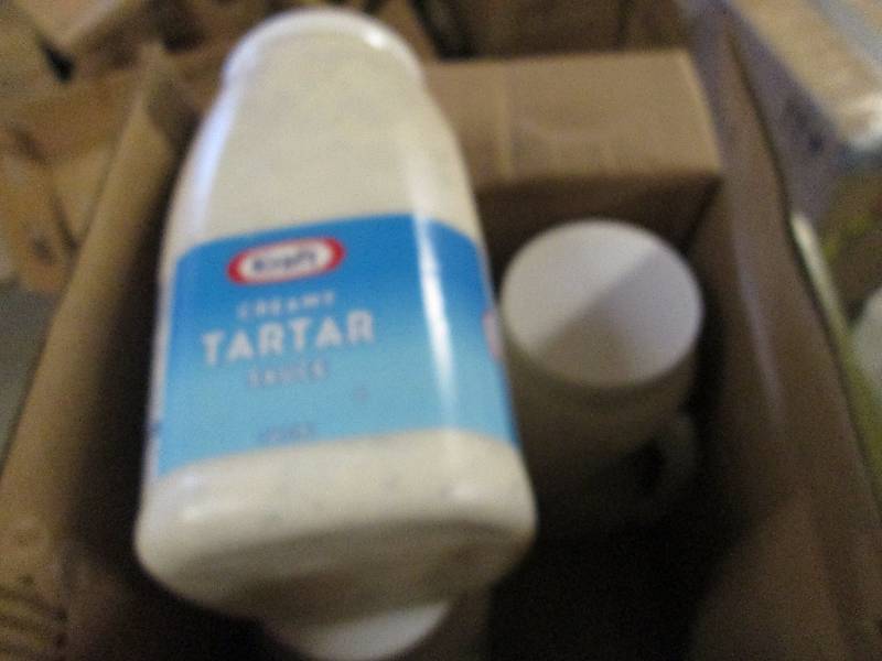 lot 104 image: 1 case 41 gallon kraft creamy tart...