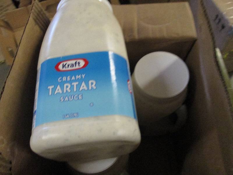 lot 105 image: 1 case 41 gallon kraft creamy tart...