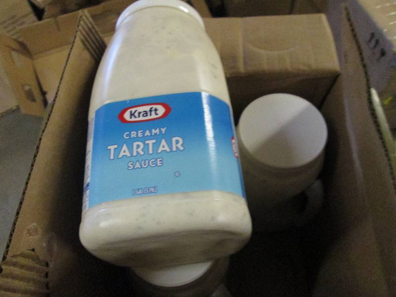 lot 106 image: 1 case 41 gallon kraft creamy tart...