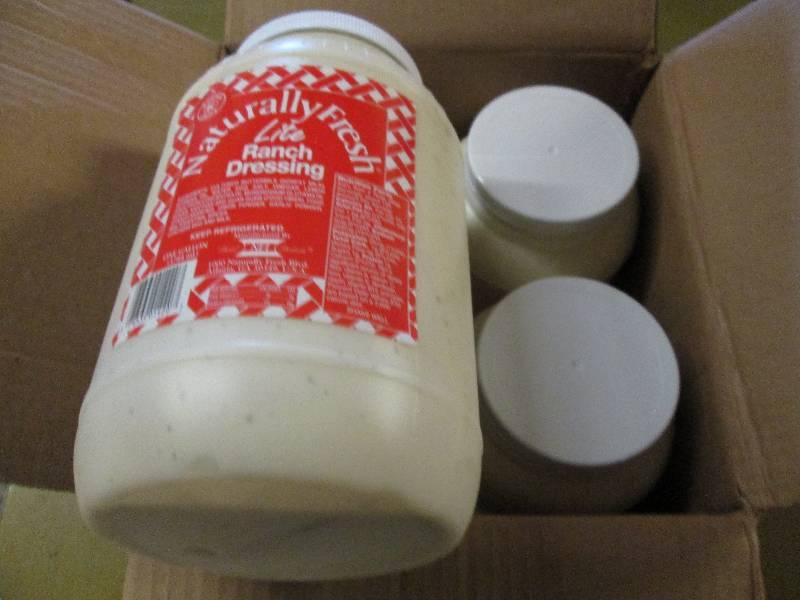 lot 132 image: 1 case 41 gallon naturally fresh l...