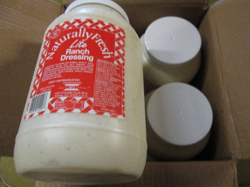 lot 142 image: 1 case 41 gallon naturally fresh l...