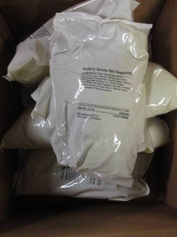 lot 150 image: 1 case of 102lbs bags of hickory s...