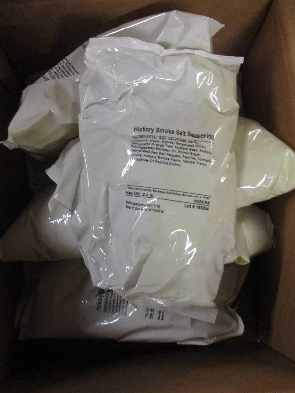 lot 154 image: 1 case of 102lbs bags of hickory s...