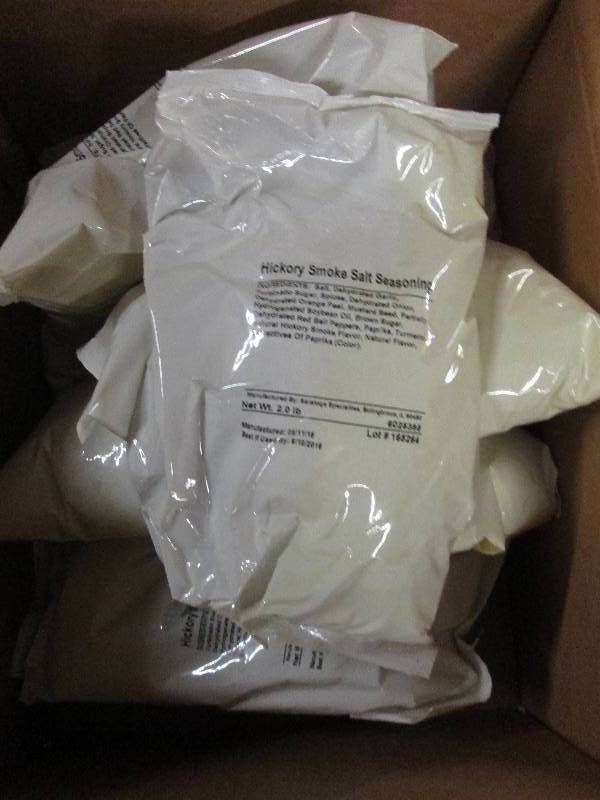 lot 155 image: 1 case of 102lbs bags of hickory s...