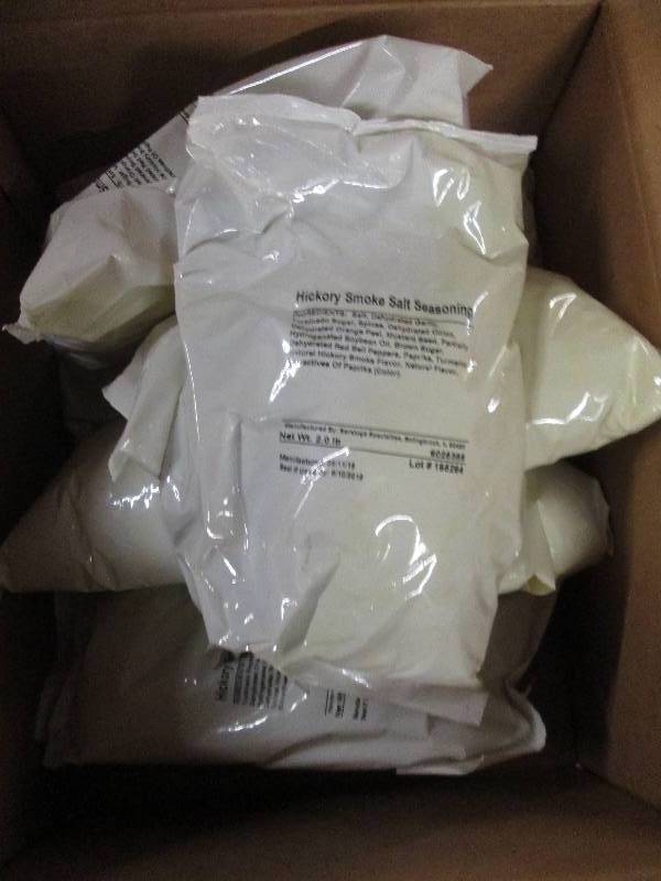 lot 156 image: 1 case of 102lbs bags of hickory s...