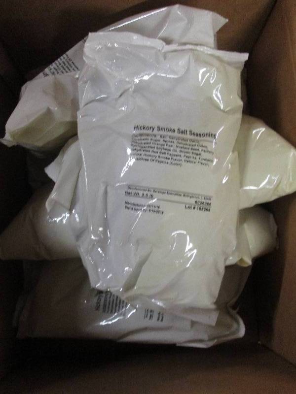 lot 157 image: 1 case of 102lbs bags of hickory s...