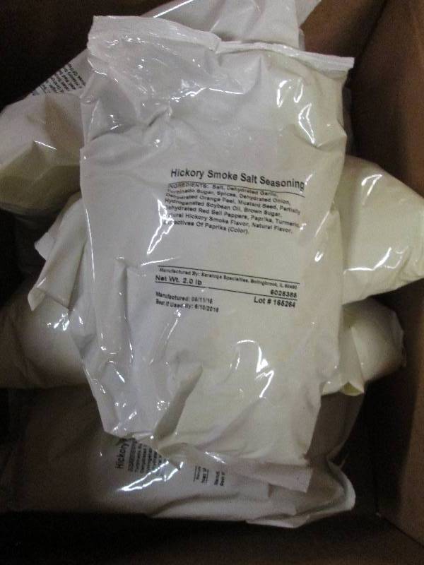 lot 159 image: 1 case of 102lbs bags of hickory s...