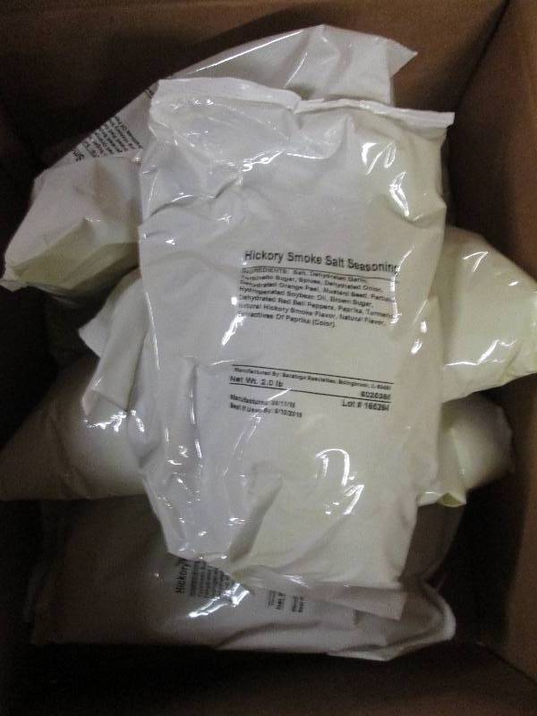 lot 161 image: 1 case of 102lbs bags of hickory s...
