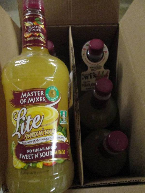 lot 169 image: 1 case 61.75 liter  sweet and sour...