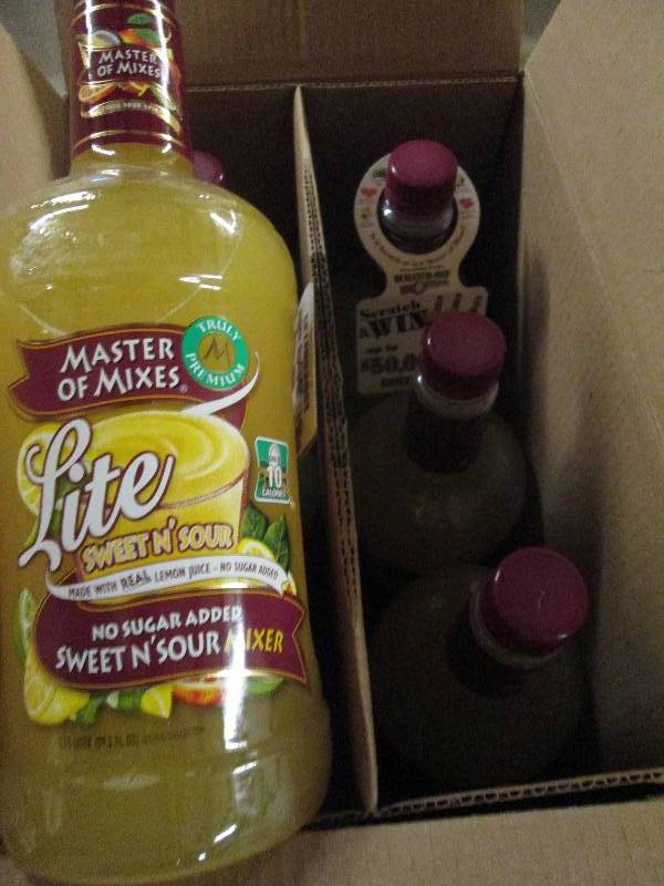 lot 171 image: 1 case 61.75 liter  sweet and sour...