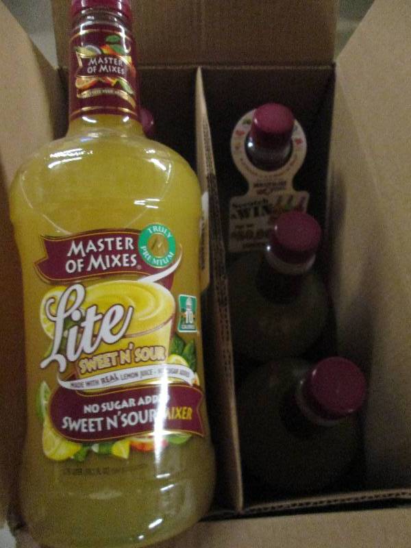 lot 172 image: 1 case 61.75 liter  sweet and sour...