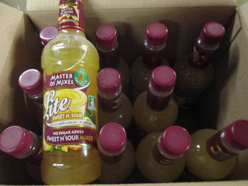 lot 179 image: 1 case of 121 liters of sweet and ...