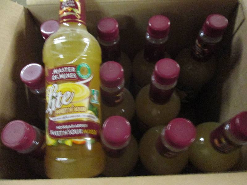lot 180 image: 1 case of 121 liters of sweet and ...