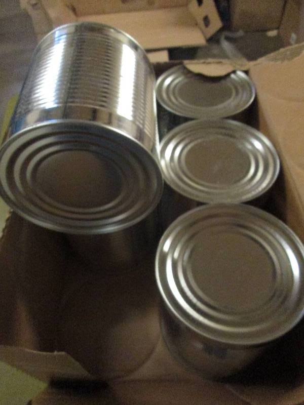 lot 199 image: 1 case of 6#10 cans of cocktail su...