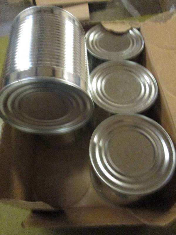 lot 205 image: 1 case of 6#10 cans of cocktail su...