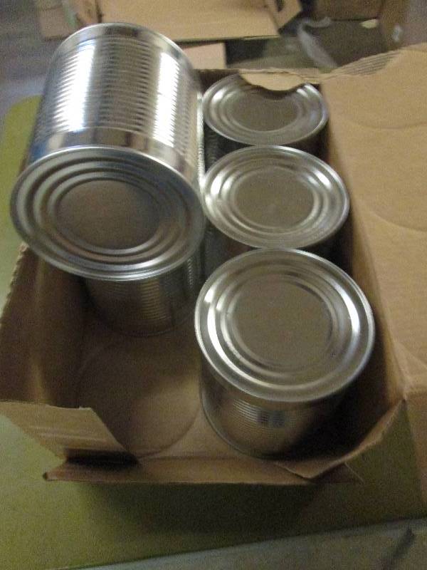 lot 207 image: 1 case of 6#10 cans of cocktail su...