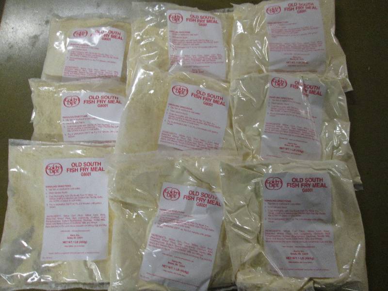 lot 286 image: 91lb bags of old south fish fry me...