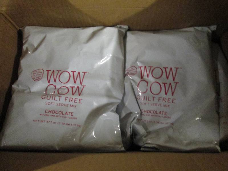 lot 300 image: 1 case of 82.36lb bags of wow cow ...