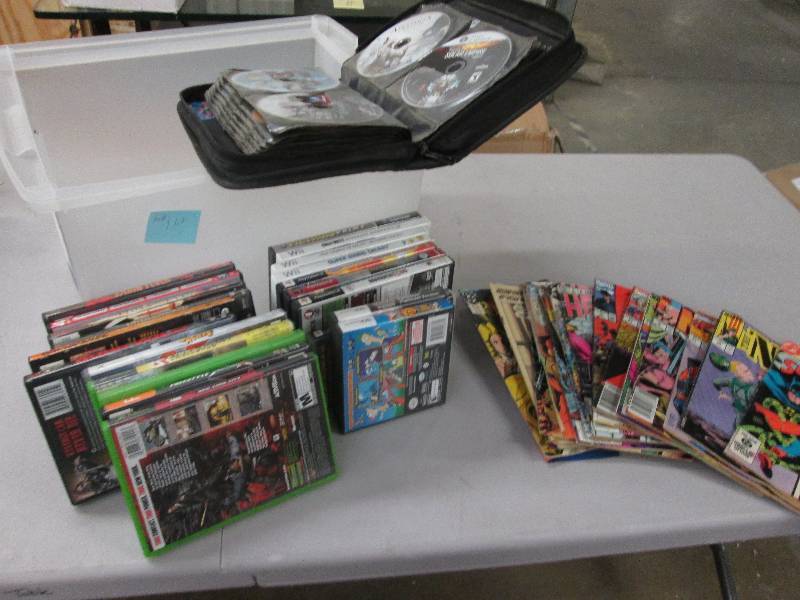 Collector Comics, Assorted DS, Wii,...