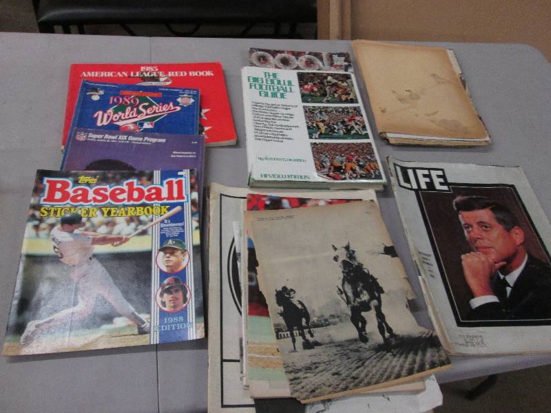 Sports Collectibles -see images, JF...
