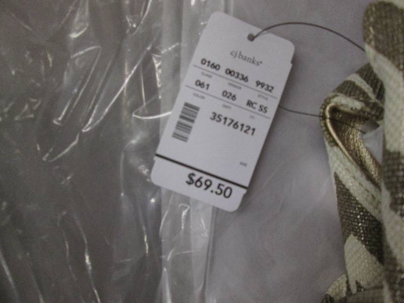 Lot of 2 New with Tags CJ Banks Gol...