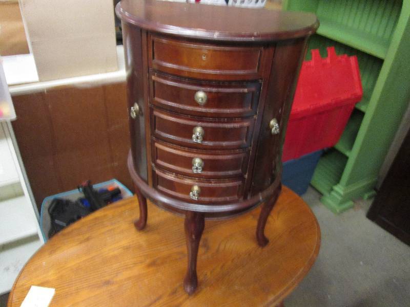 3 Legged Wood Armoire...