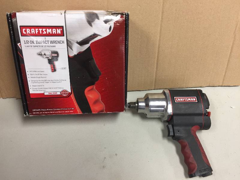 lot 10 image: Crafstman 12 in Impact Wrench