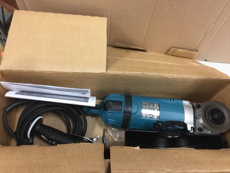 lot 19 image: Makita GA9031Y 9 Angle Grinder Never used