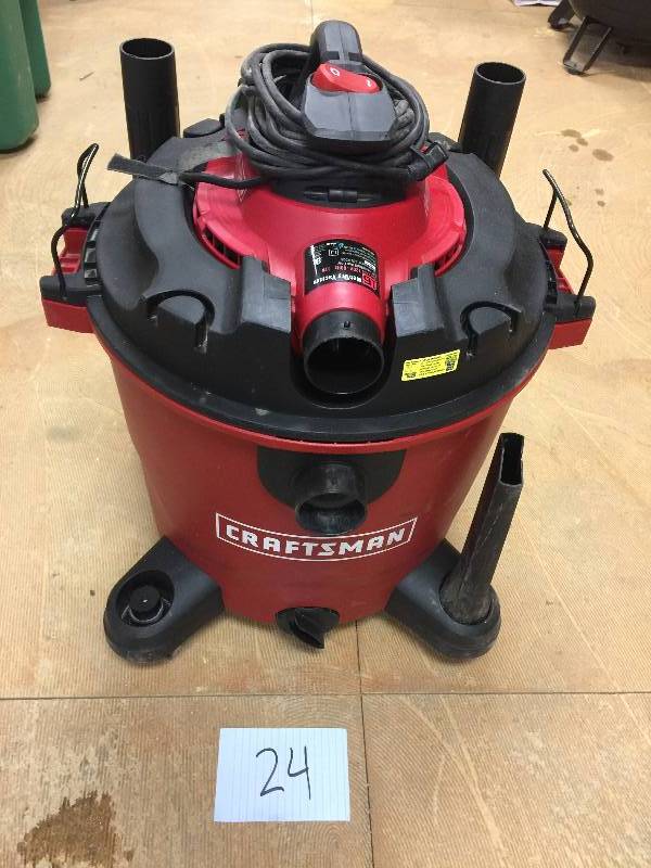 lot 24 image: Craftsman WetDry Vacuum 16 Gal