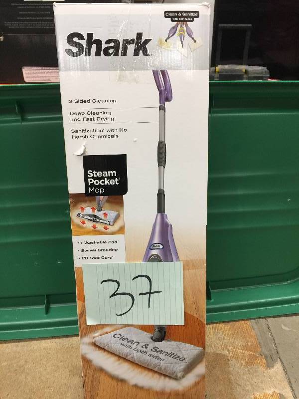 lot 37 image: Shark Steam Pocket Mop