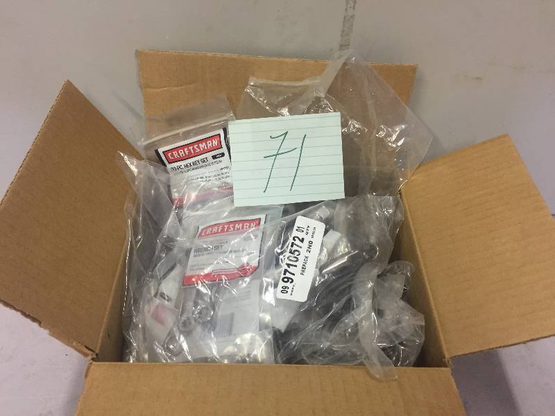 lot 71 image: Craftsman 009-34954 - Craftsman 180-Piece Mechanics Tool Sets New