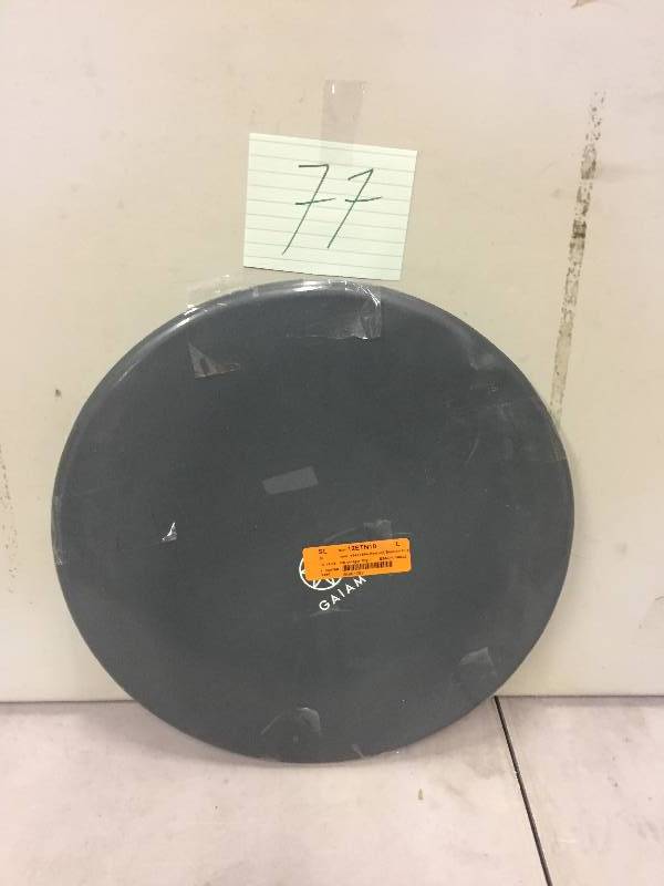 lot 77 image: Gaiam Restore Balance Cushion