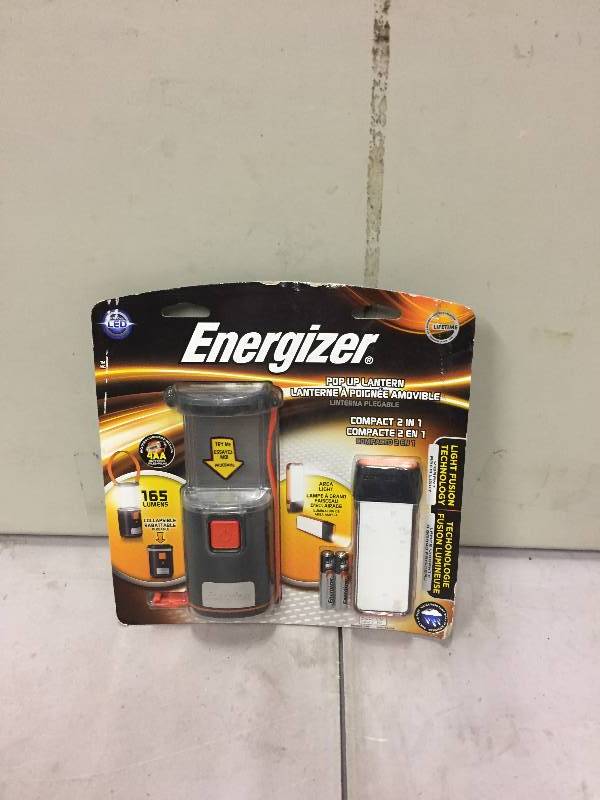lot 131 image: Energizer Fusion Lantern and Compact 2-in-1 Combo Flashlight