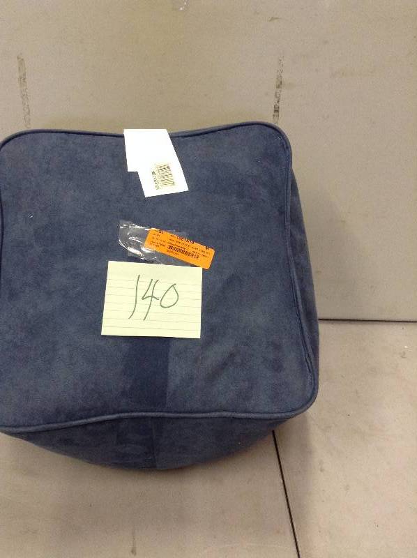 lot 140 image: Suede Cube Blue
