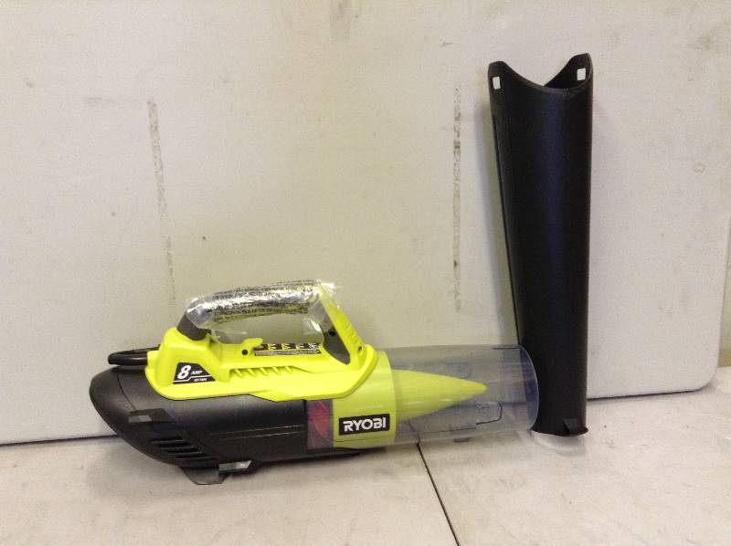 lot 148 image: Ryobi RY42102 135 MPH 440 CFM 8Amp Electric Jet Fan Blower open box