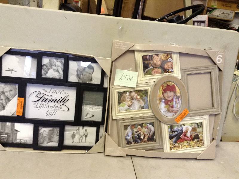 lot 152 image: Lot of 2 picture frames some missing glass