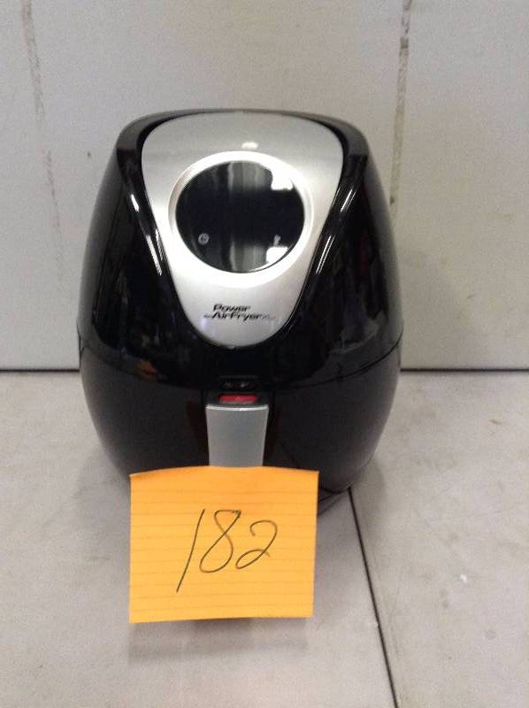 lot 182 image: Power AirFryer XL 3.4 QT