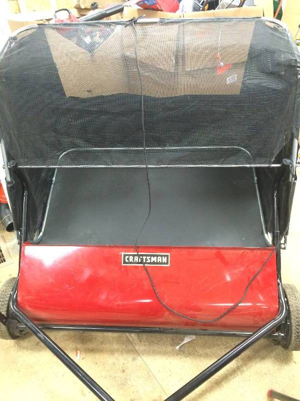 lot 21 image: Craftsman 42 High Speed Sweeper Model 486.24266