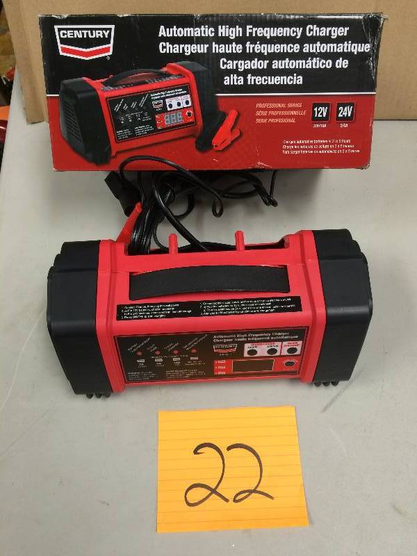 lot 22 image: Century automatic frequency charger