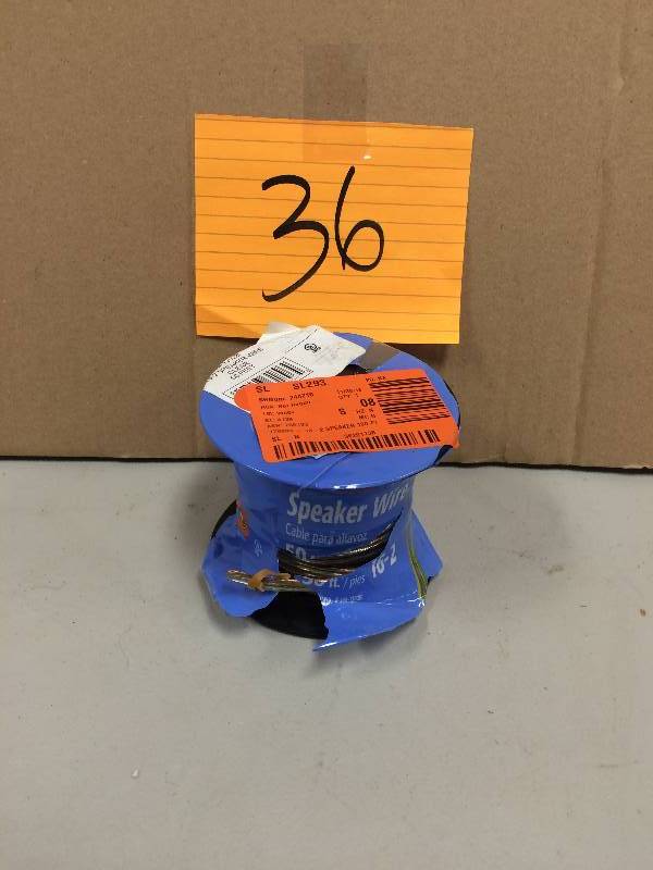 lot 36 image: Cerrowire  50 ft. 162 Speaker Wire